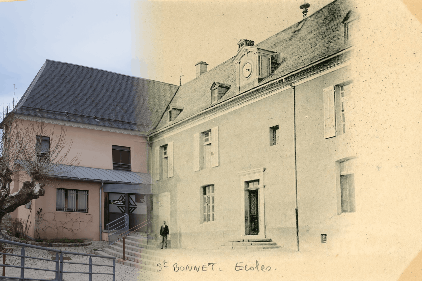 L'ancienne école — montage