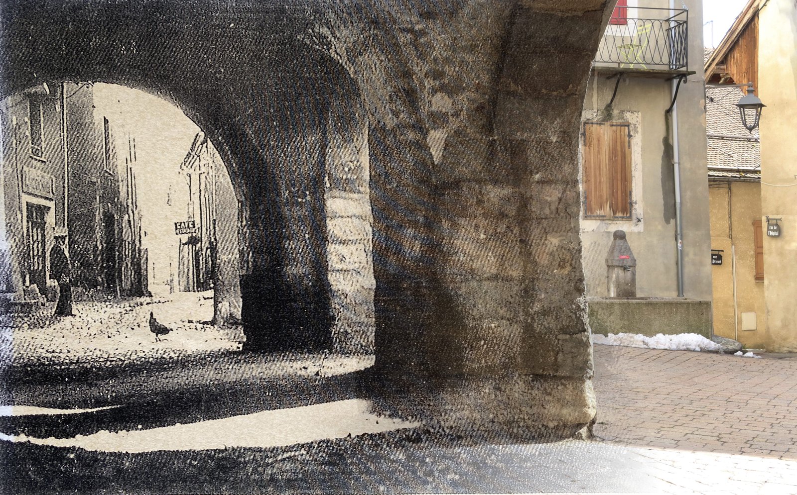 Sous les halles — montage