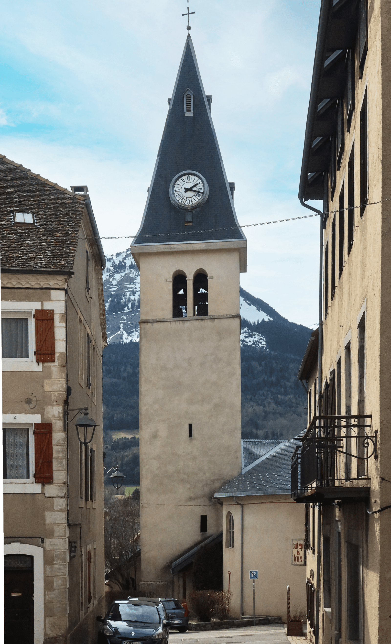 Renovation clochet église — vue actuelle