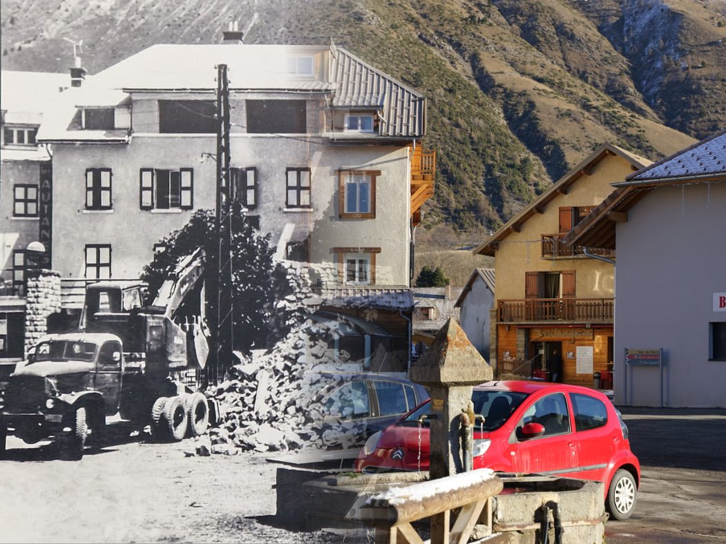 Place du village — montage