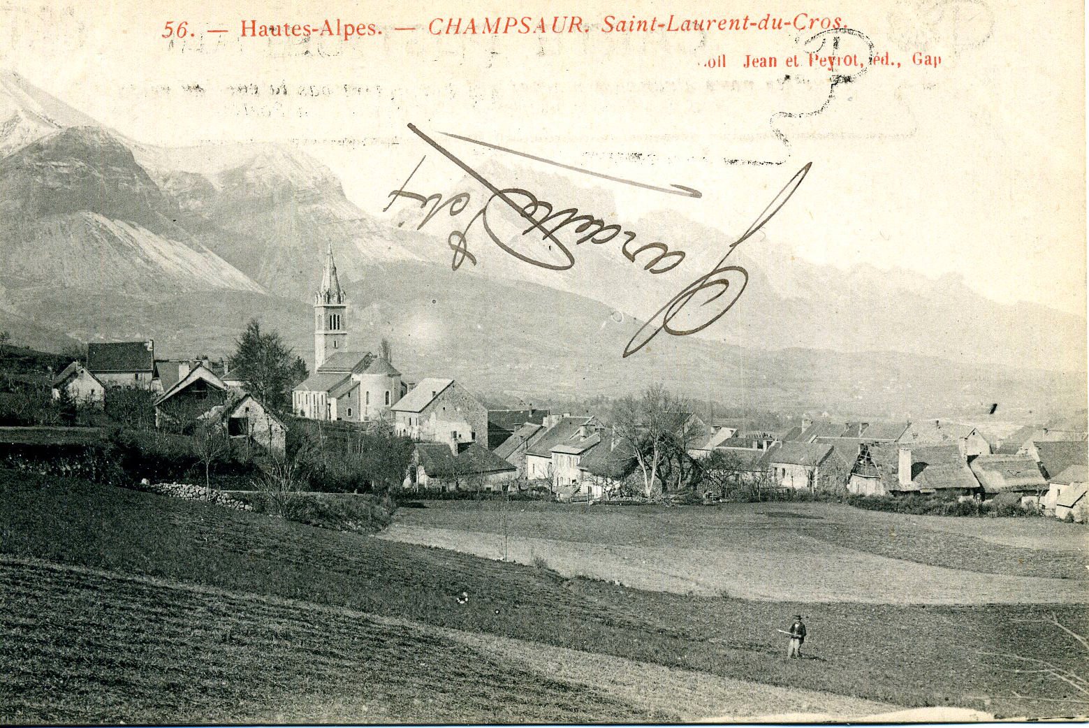 Village vue générale — vue ancienne