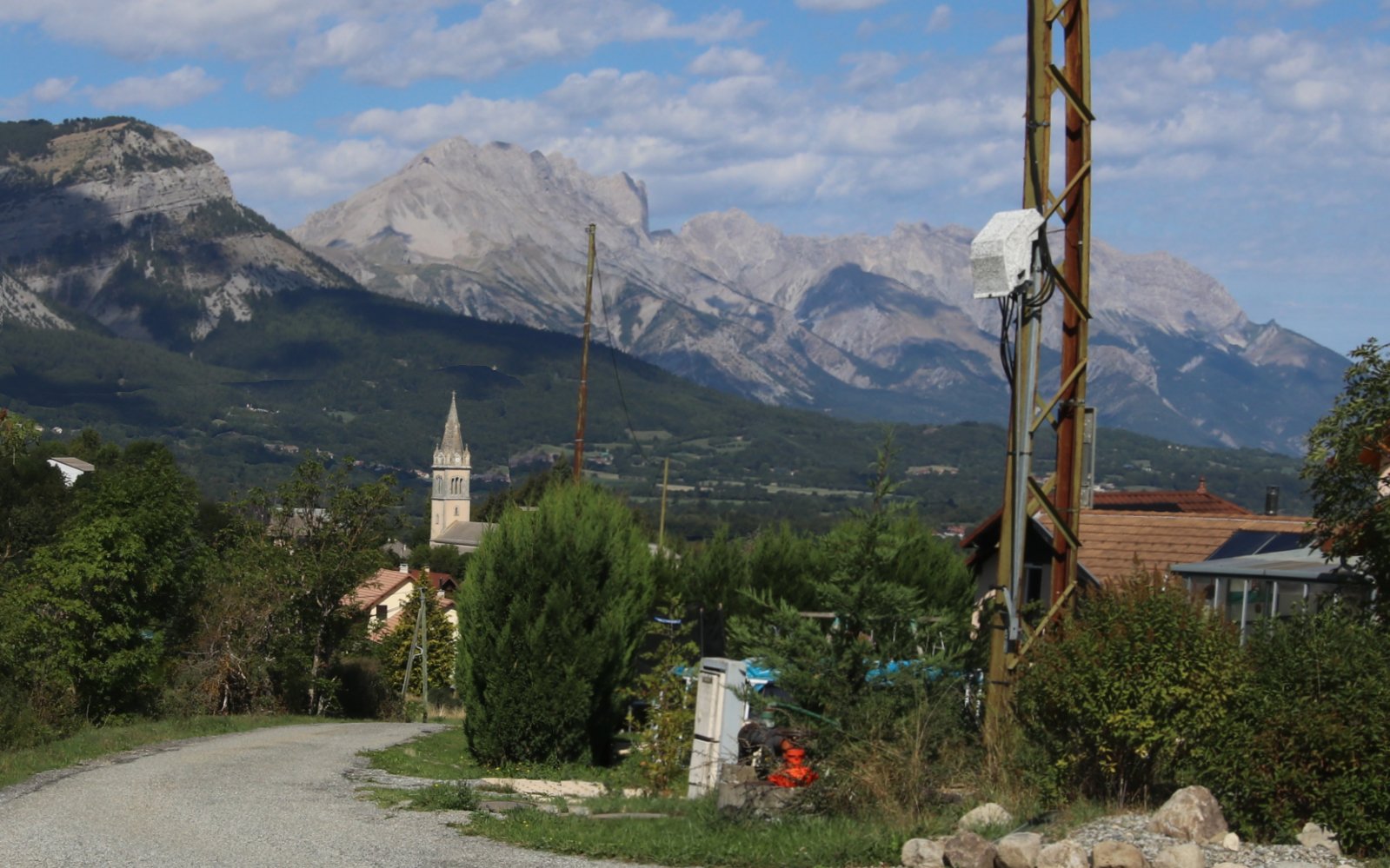 Village vue générale — vue actuelle