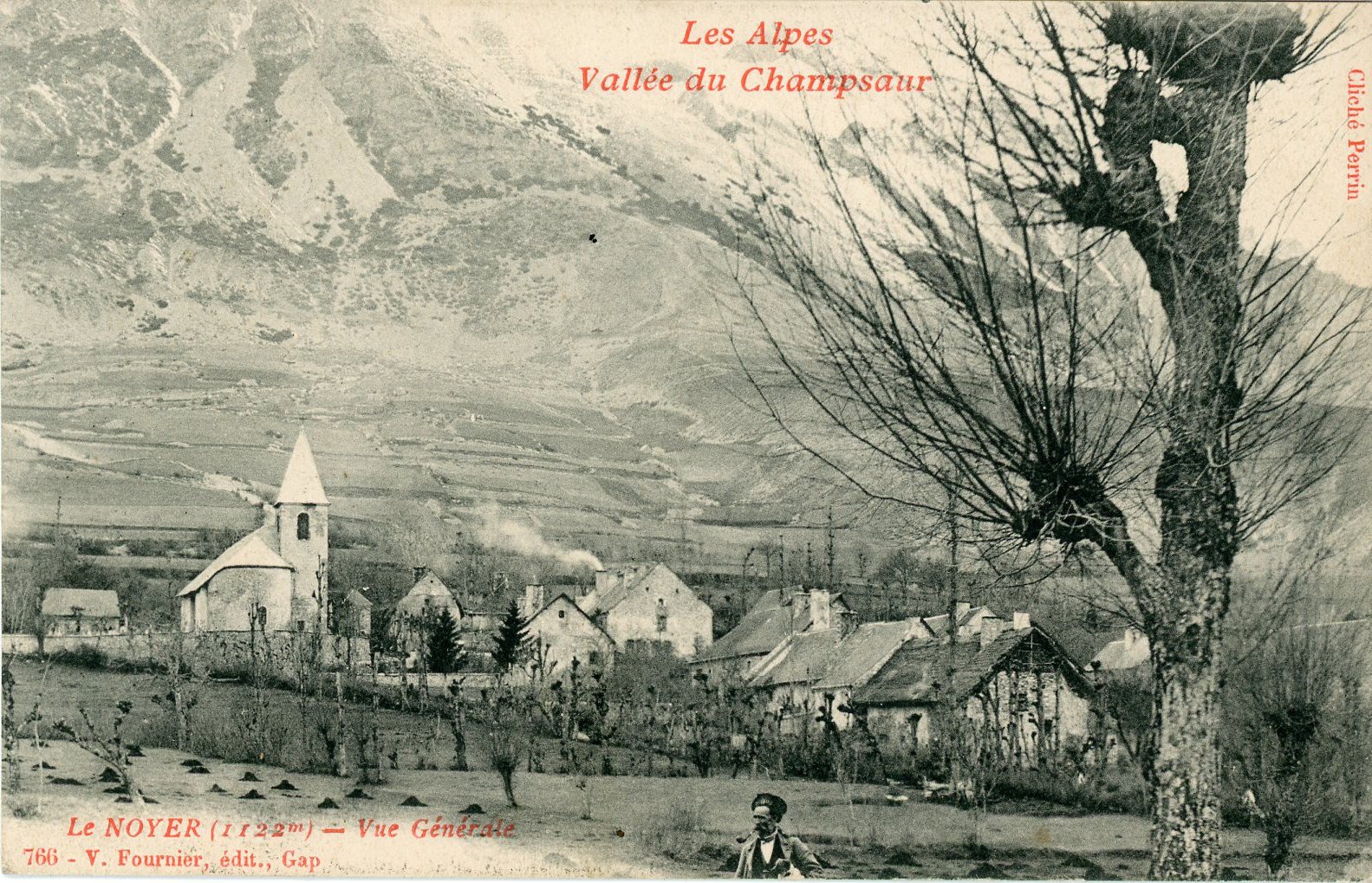 Vue générale du village — vue ancienne