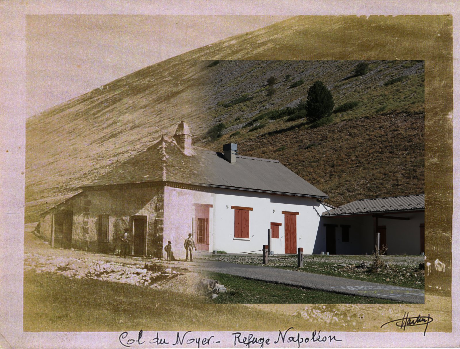 Refuge Napoléon — montage